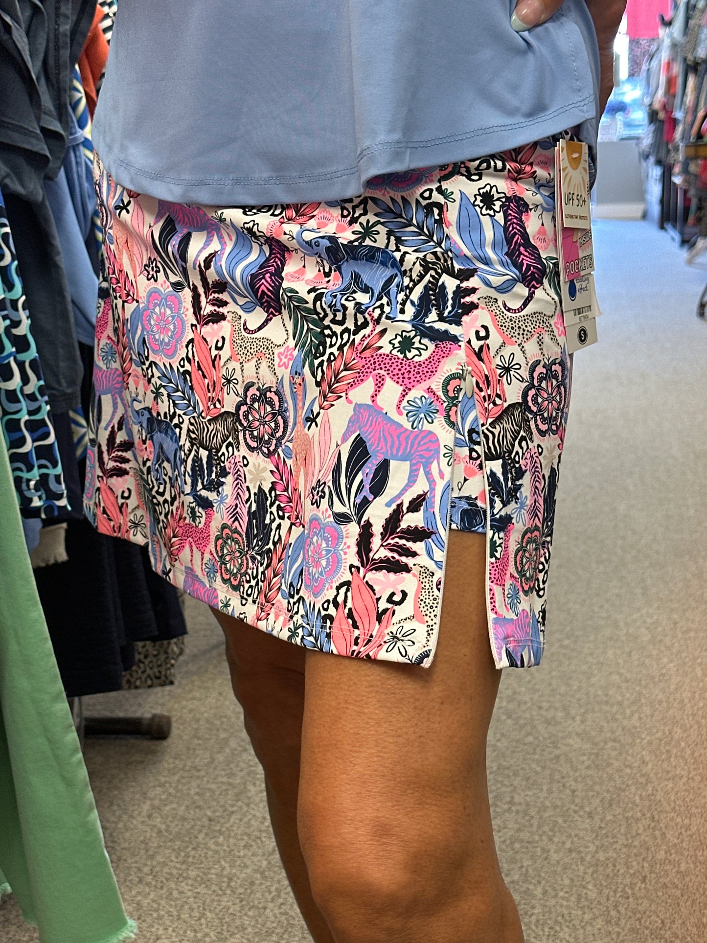 Zip Skort