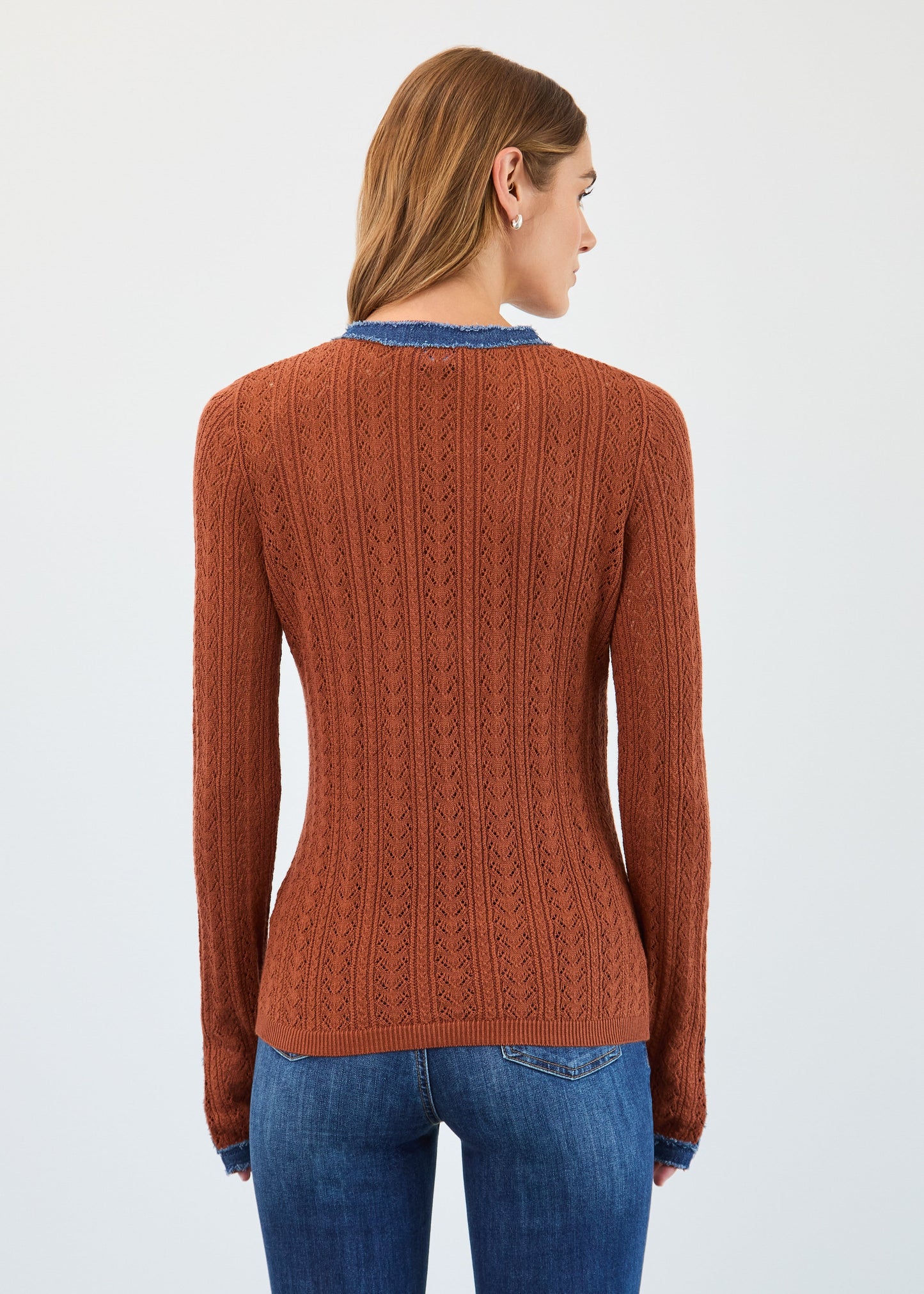 Pointelle Sweater