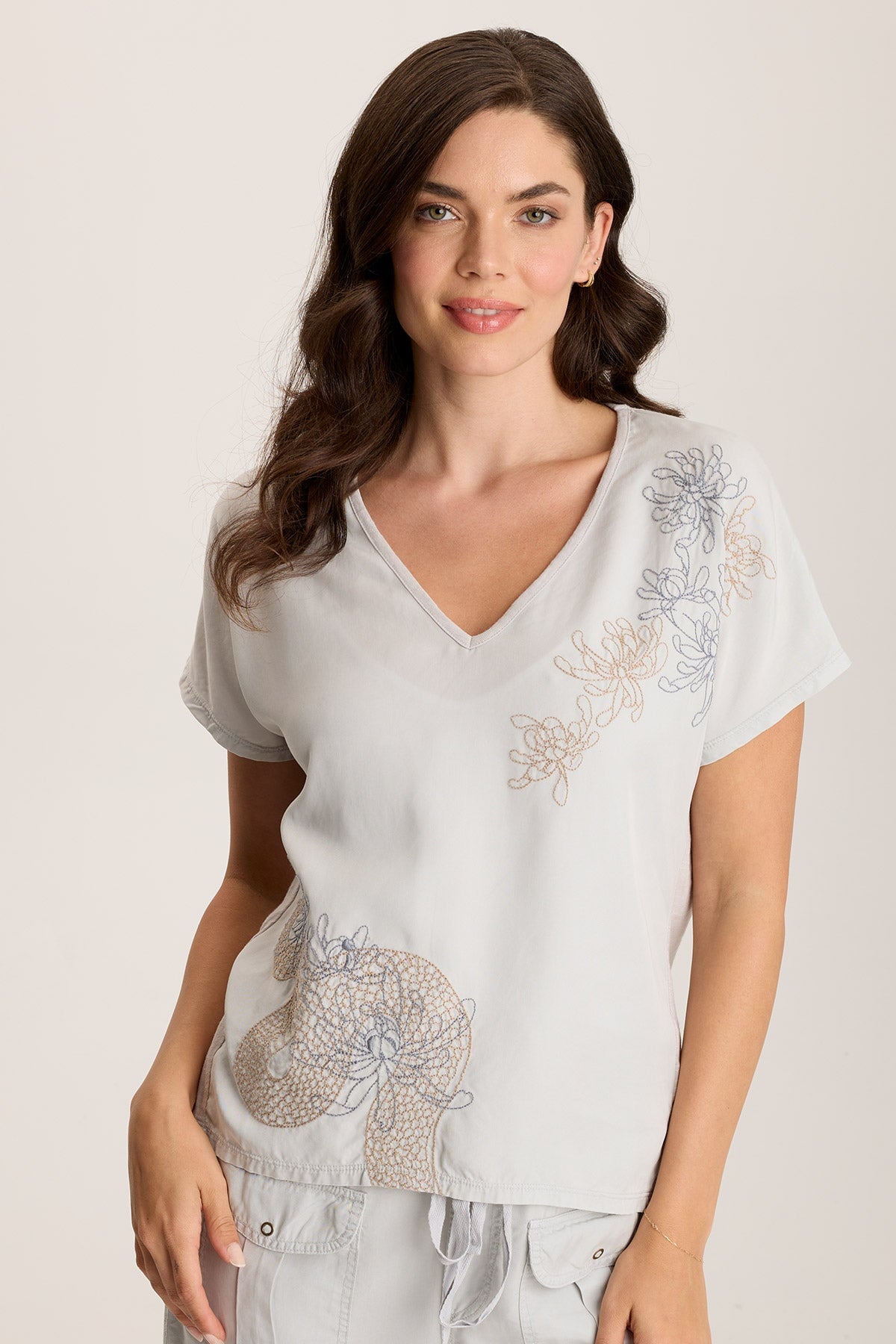 Jolina Embroidered Top