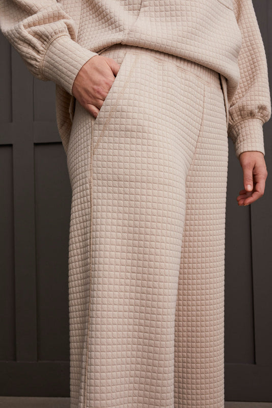 quilted sweater, top, comfy, winter, quilt, pant