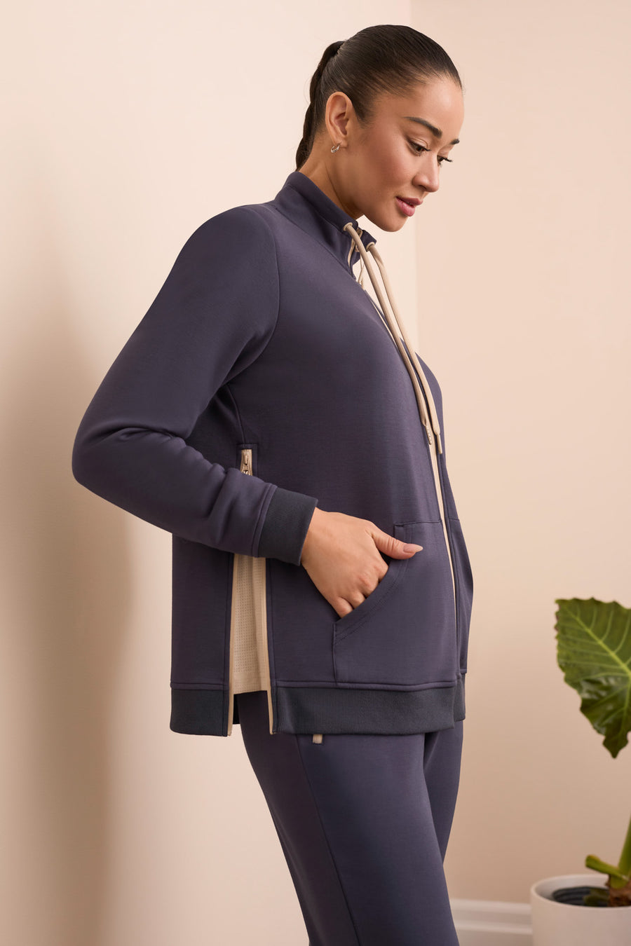 Techno Lux Mock Neck