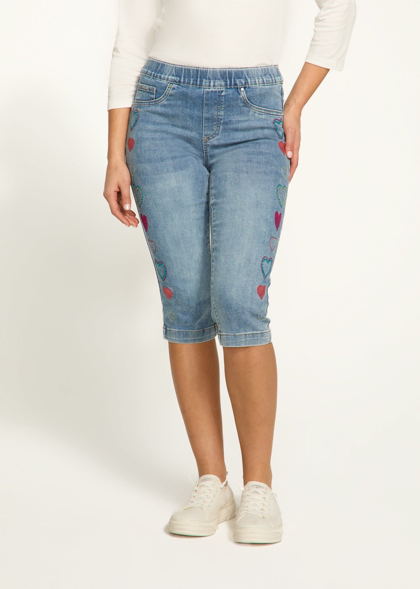 Denim Pedal Pusher