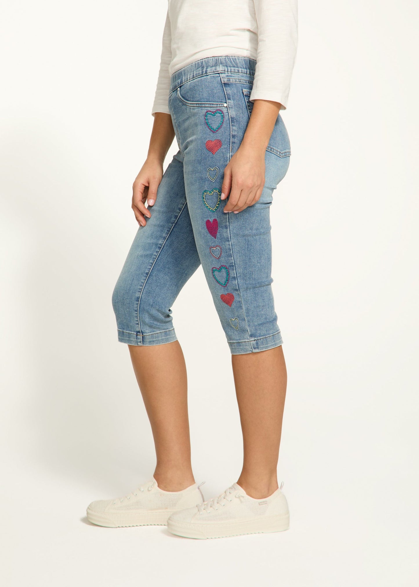 Denim Pedal Pusher