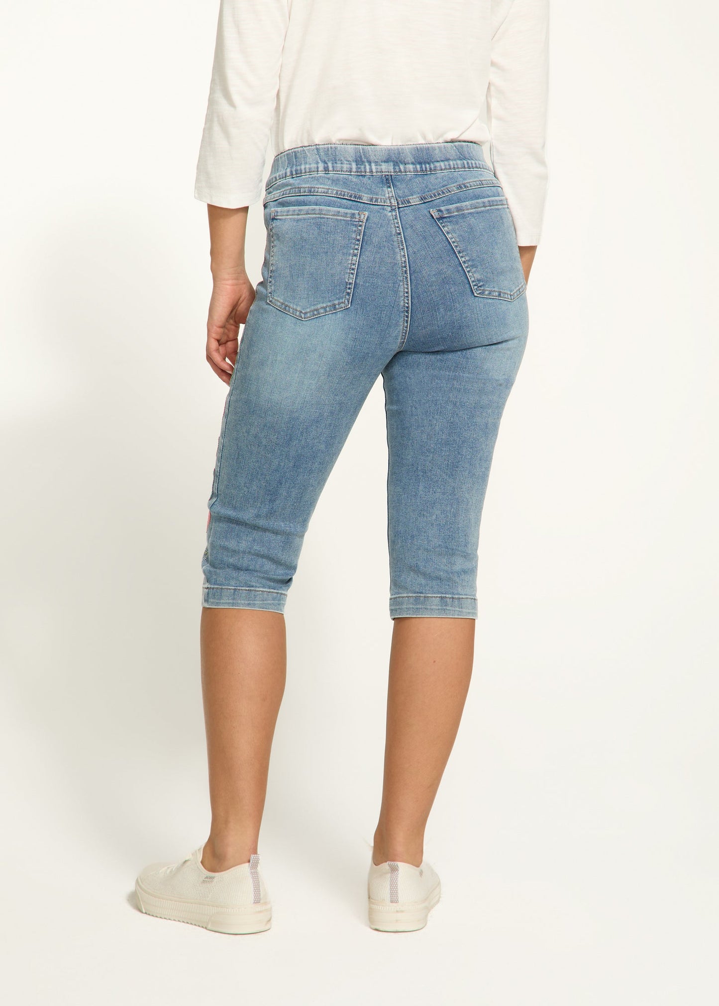 Denim Pedal Pusher