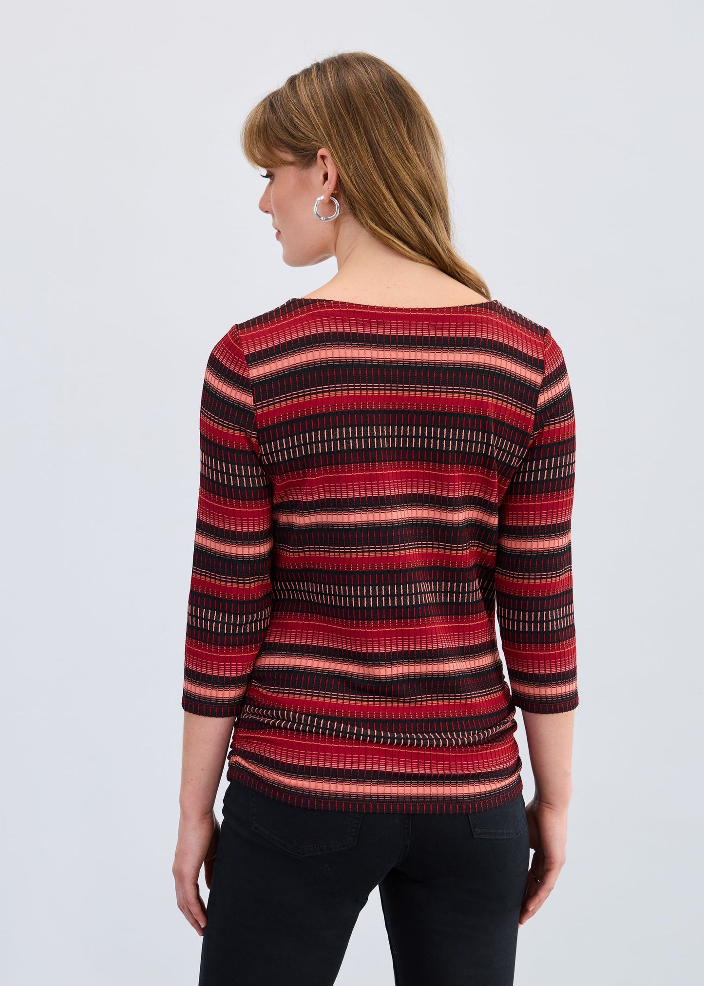3/4 Sleeve Ruched