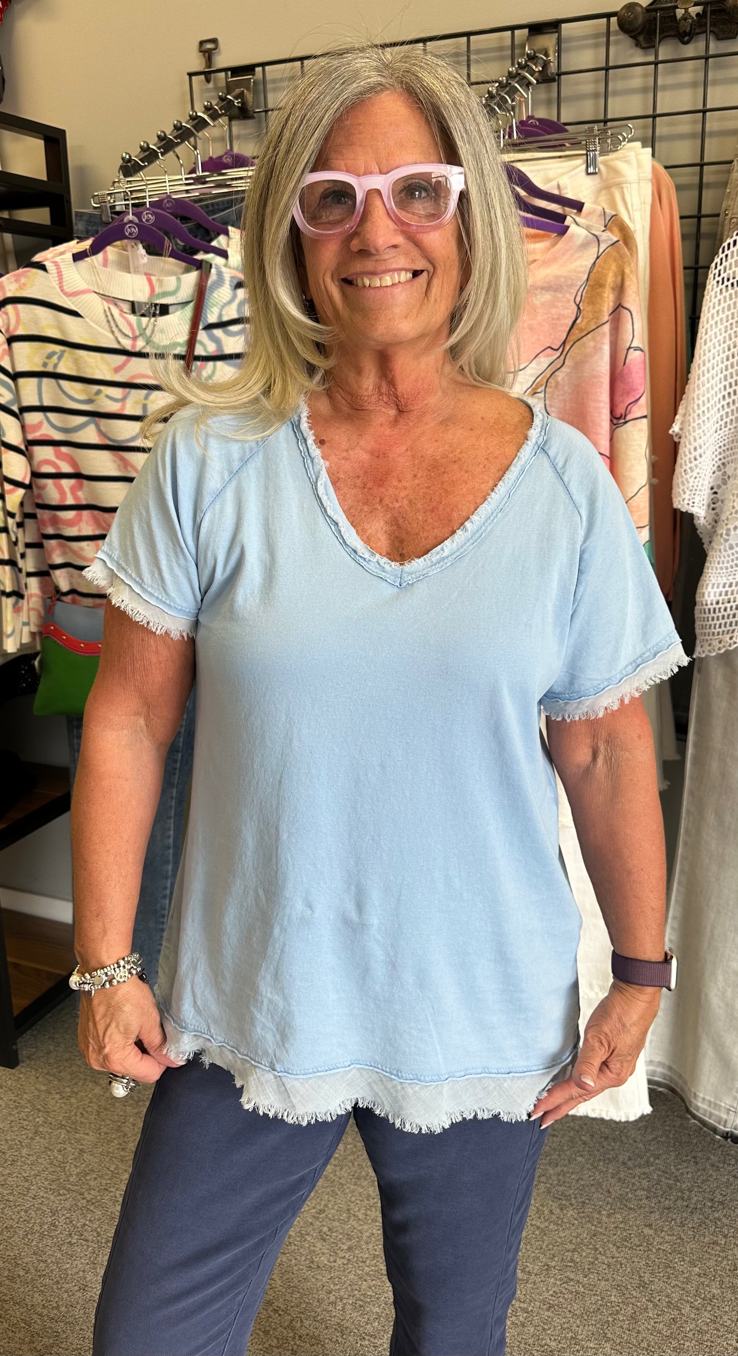 Frayed Edge Top