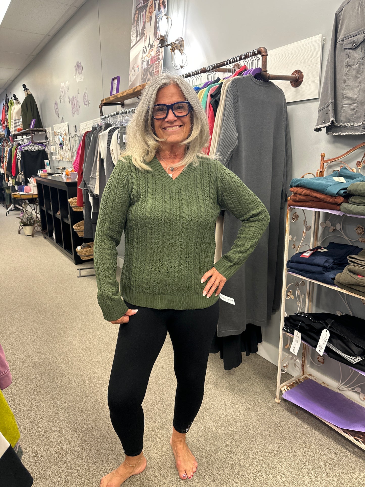 V-Neck Sweater