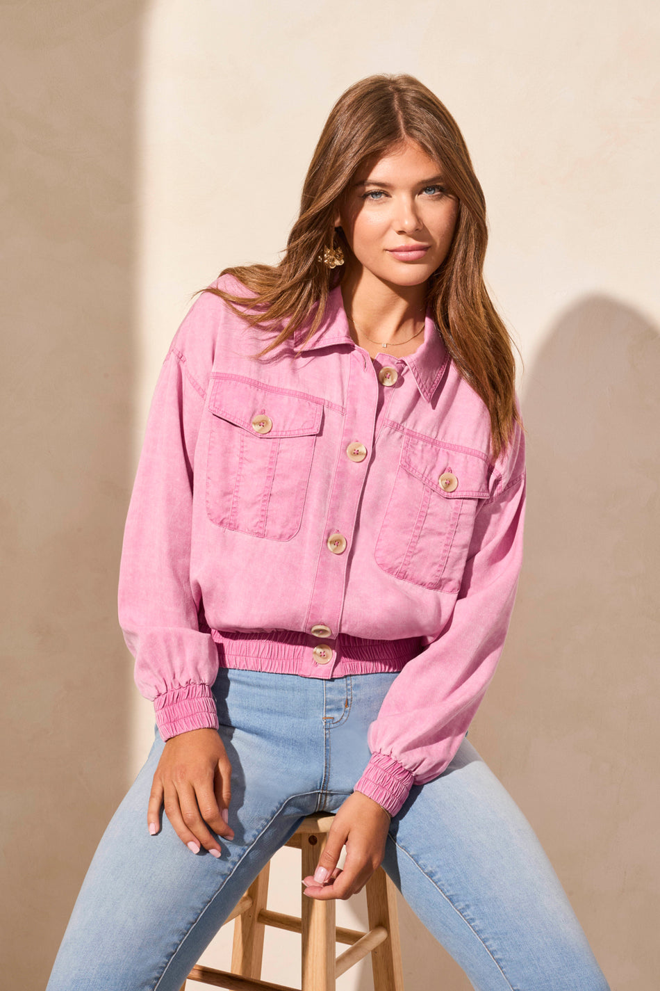 Lyocell Button Up