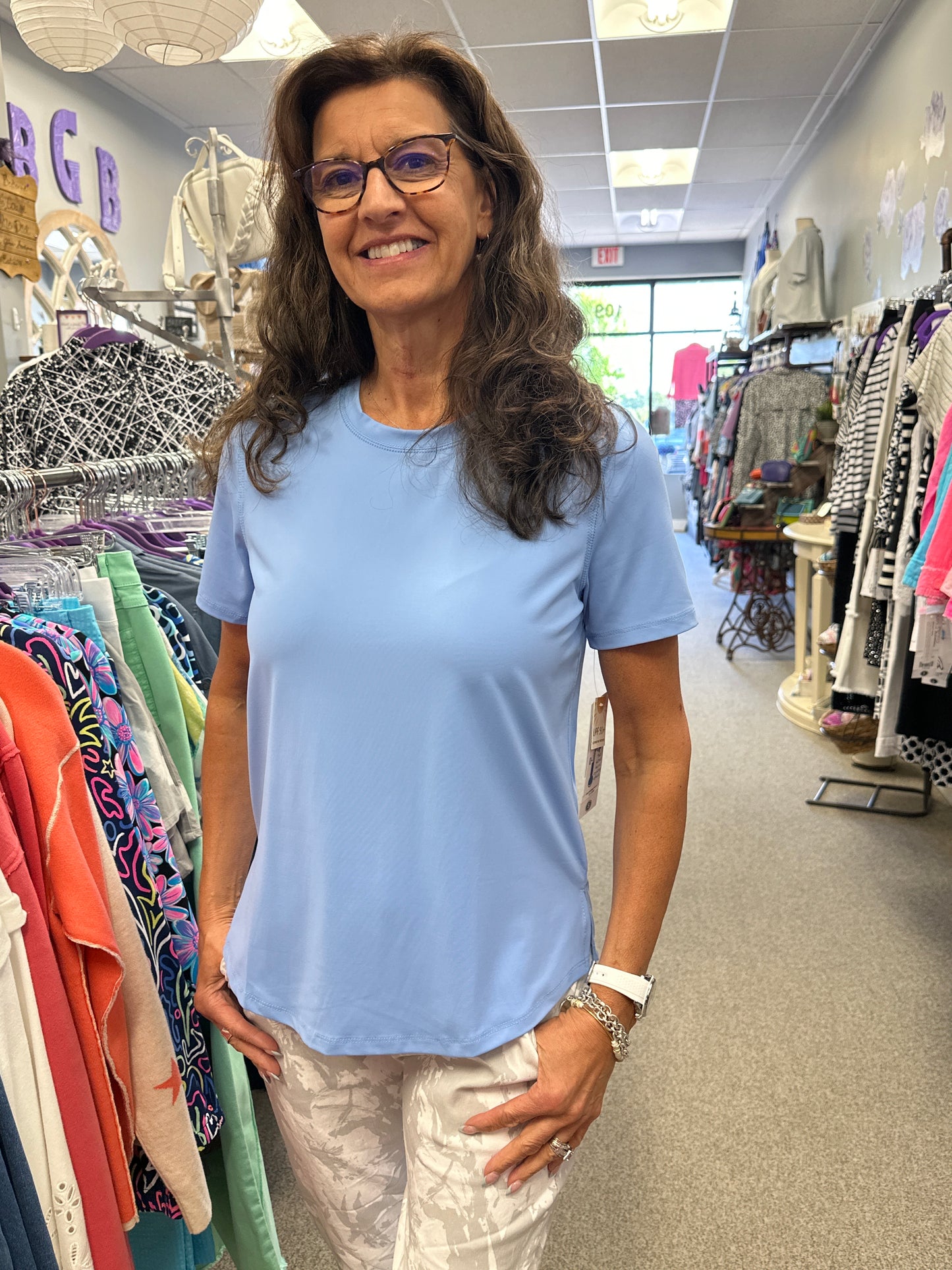 Round Neck Short Sleeve
