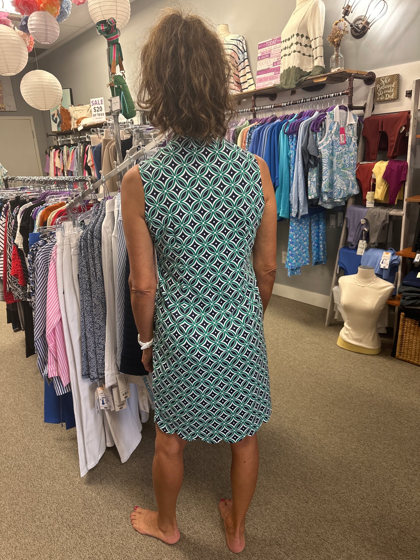 Scalloped Dress