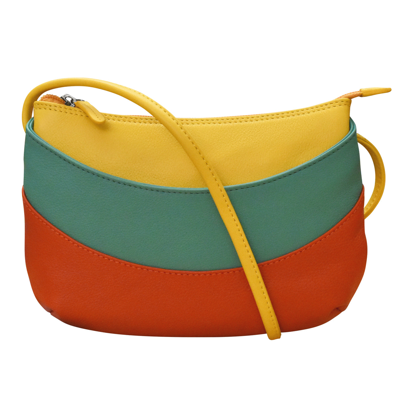 Round Zip Crossbody