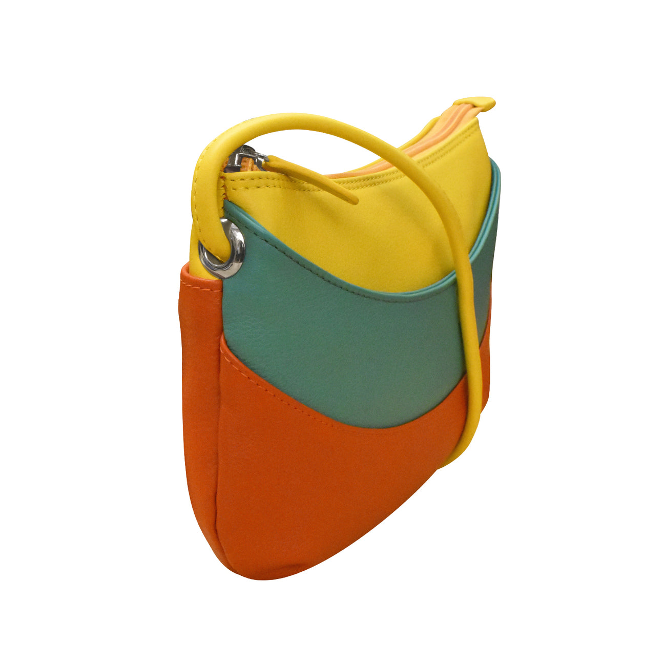 Round Zip Crossbody