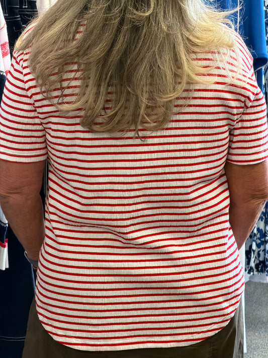 Drop Shoulder Scoop Neck