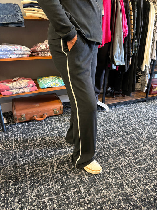 Black/Snow Sweatpant
