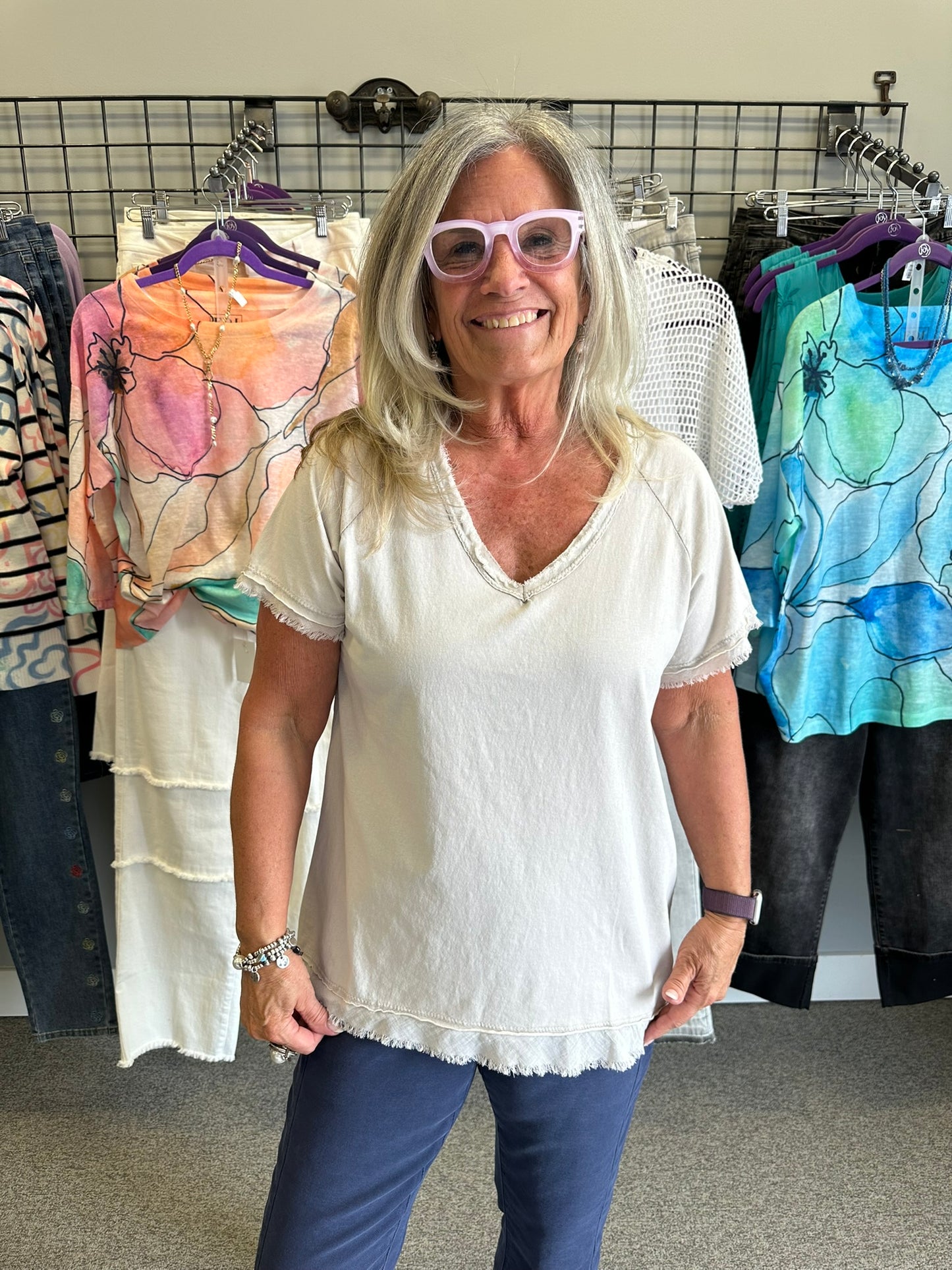 Frayed Edge Top