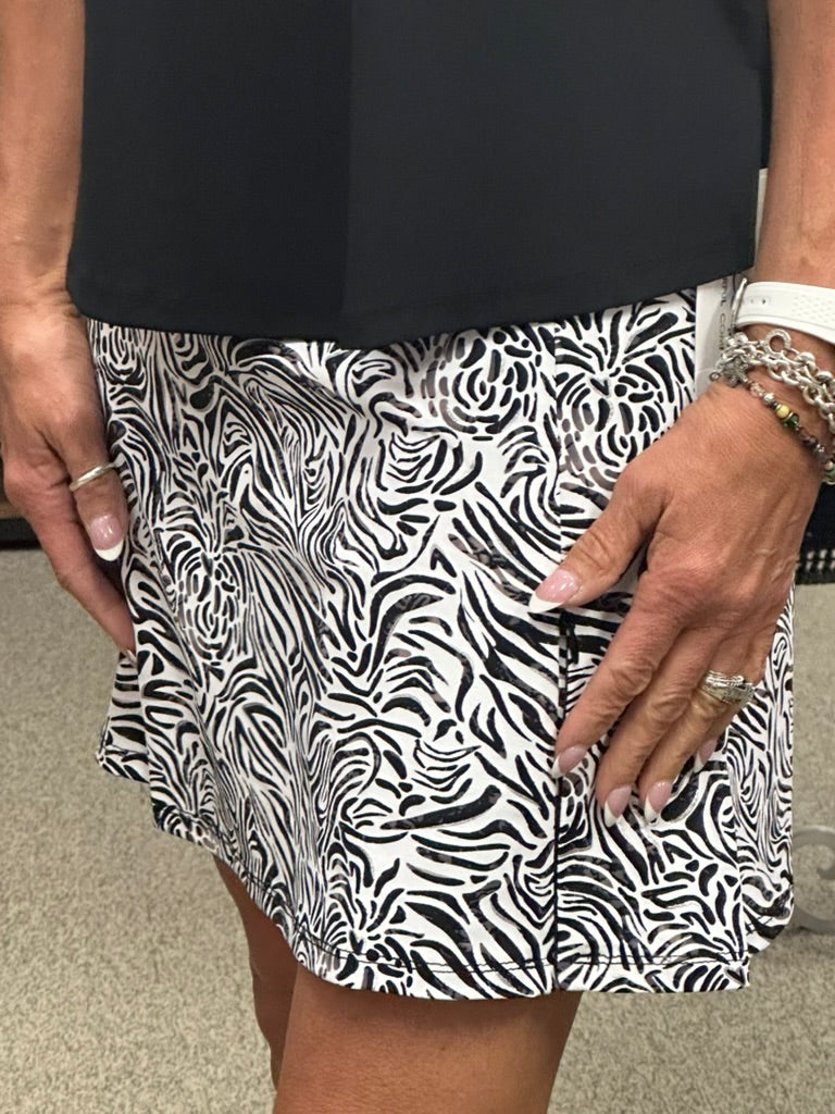 Zip Skort