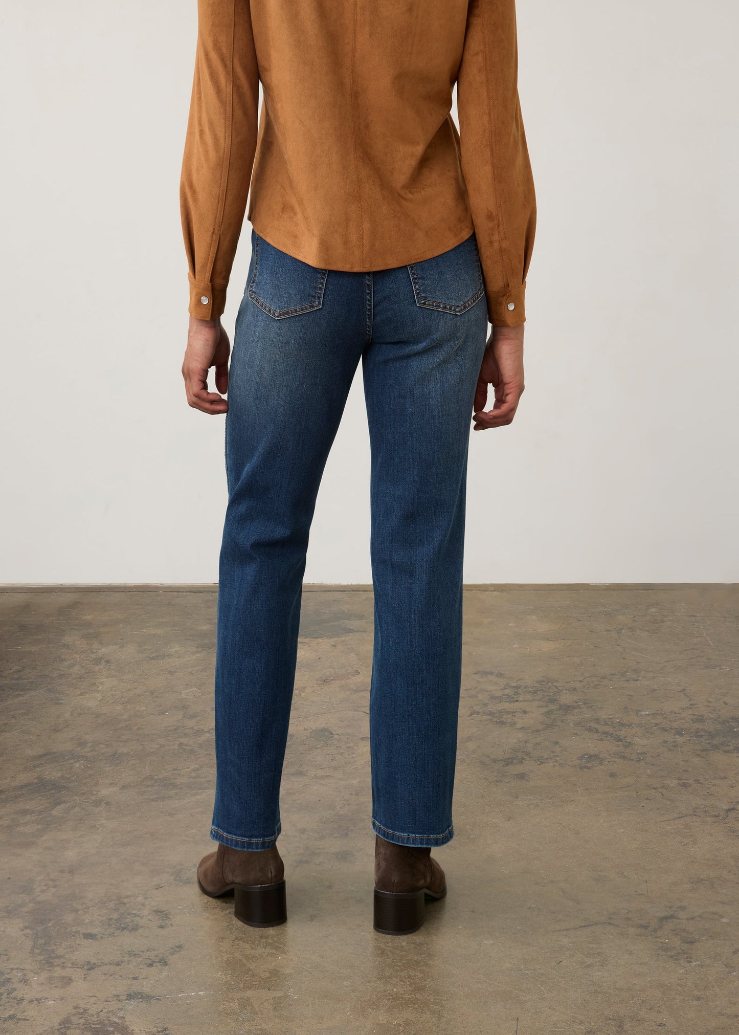 Straight Ankle Denim