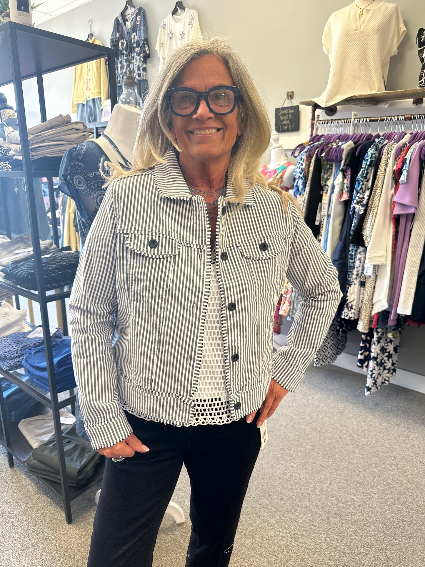 Pin Stripe Jacket