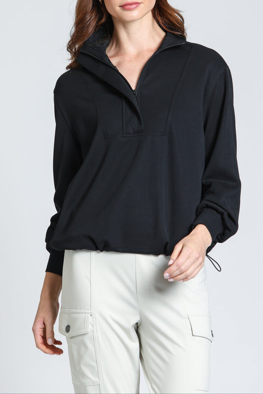 Half Zip Drawstring