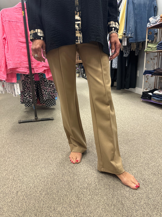 Ponte Pin Tuck Flare