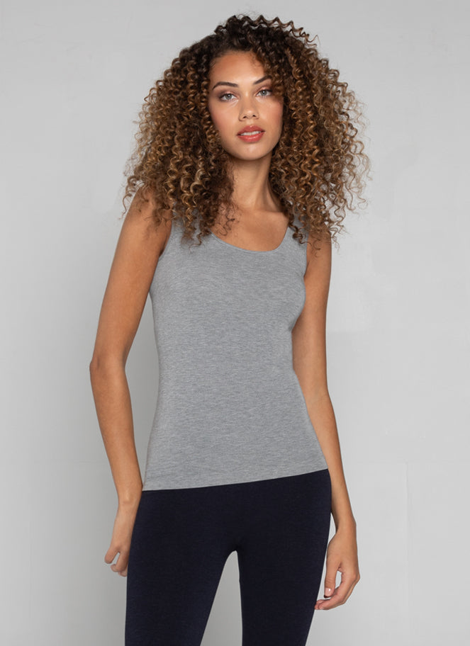 grey bamboo tank