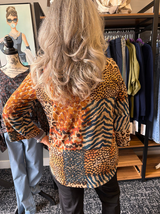 Animal Patch Top