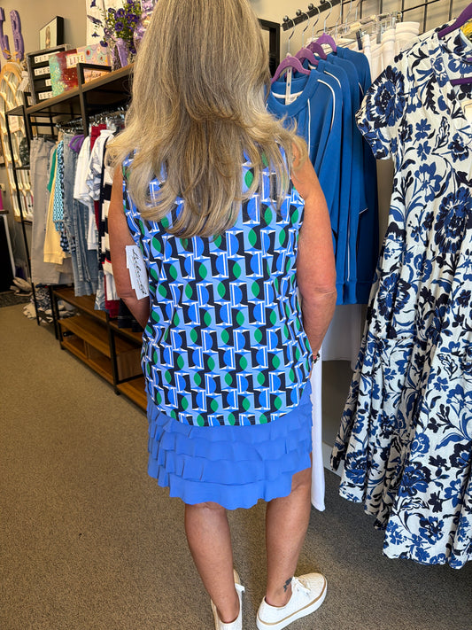 Sleeveless Design Top