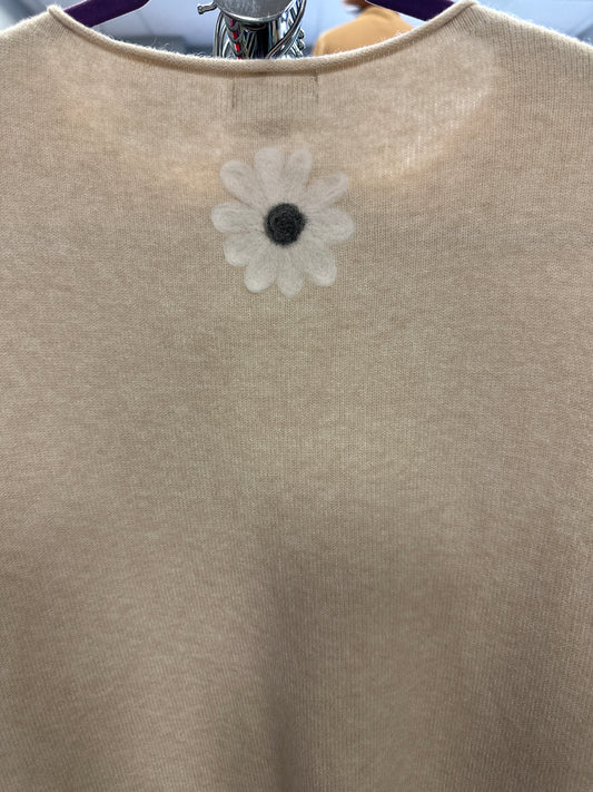 Raised Flower Sweater