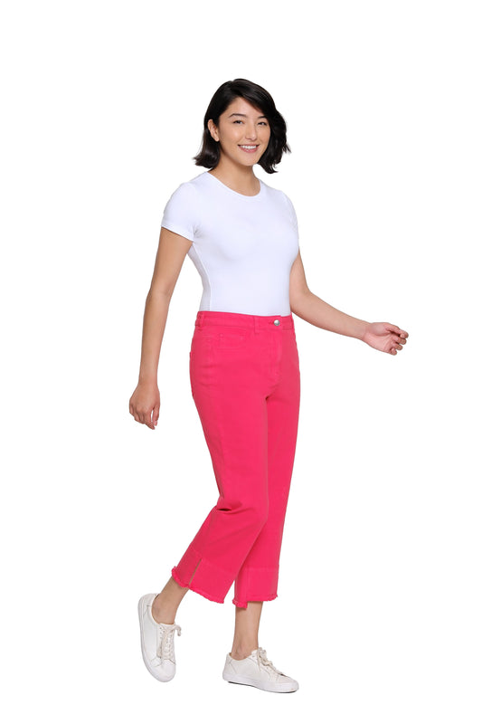 Fiery Red Crop Pant