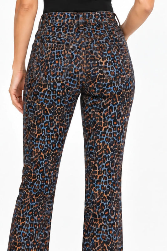 Indigo Cheetah Denim
