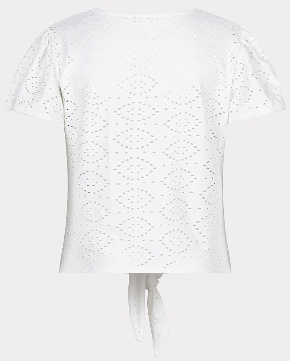 This beautiful and comfortable soft fabric top with knot detail is cool with jeans but also perfect with a skirt.