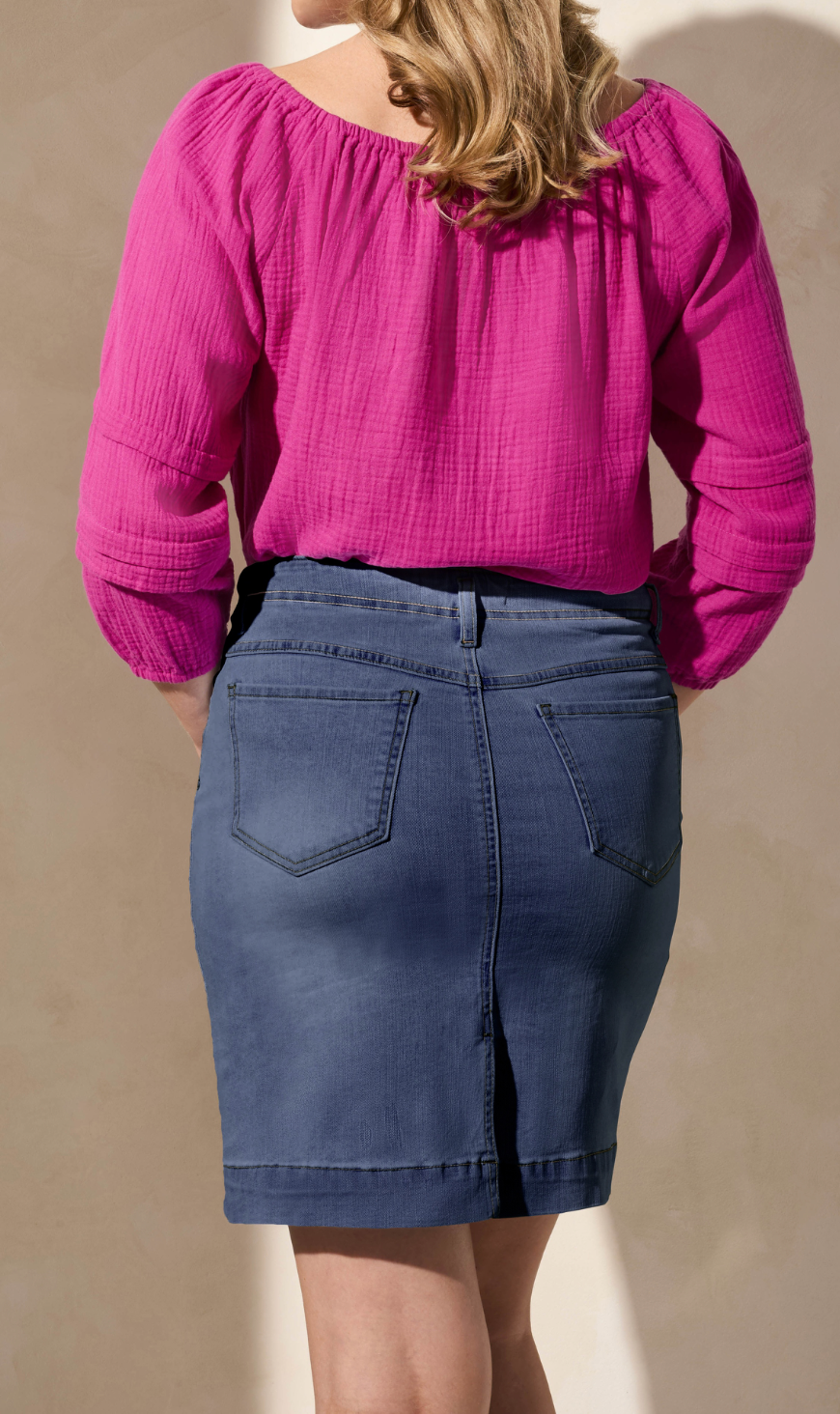 Denim Skort