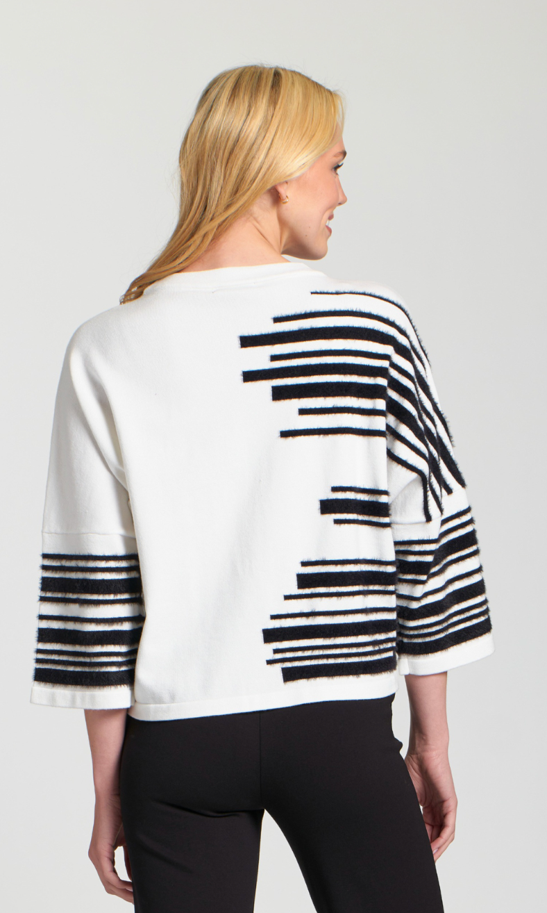 Stripe 3/4 Sleeve