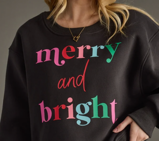 Merry & Bright Sweatshirt