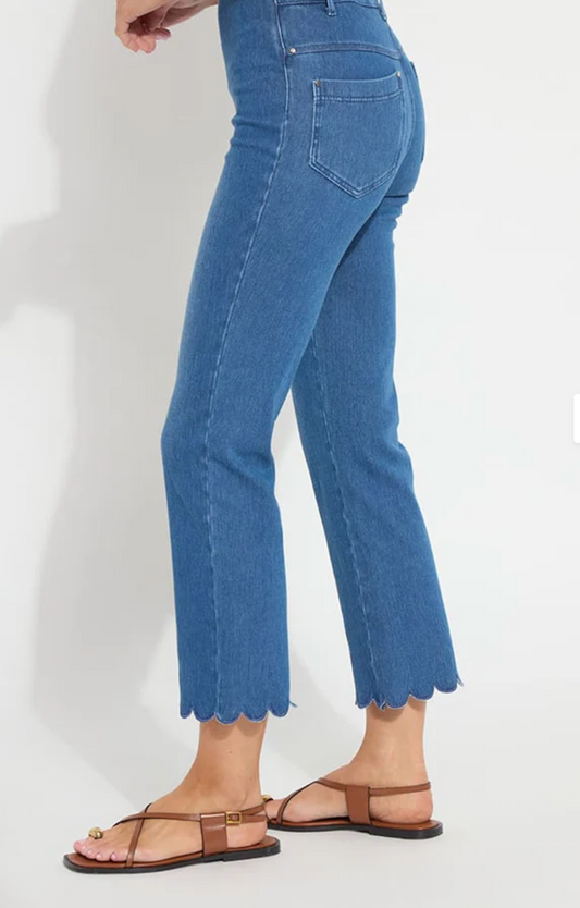Sage Scallop Ankle