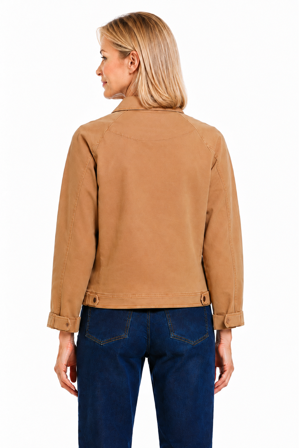 Zip Front Raglan Jacket