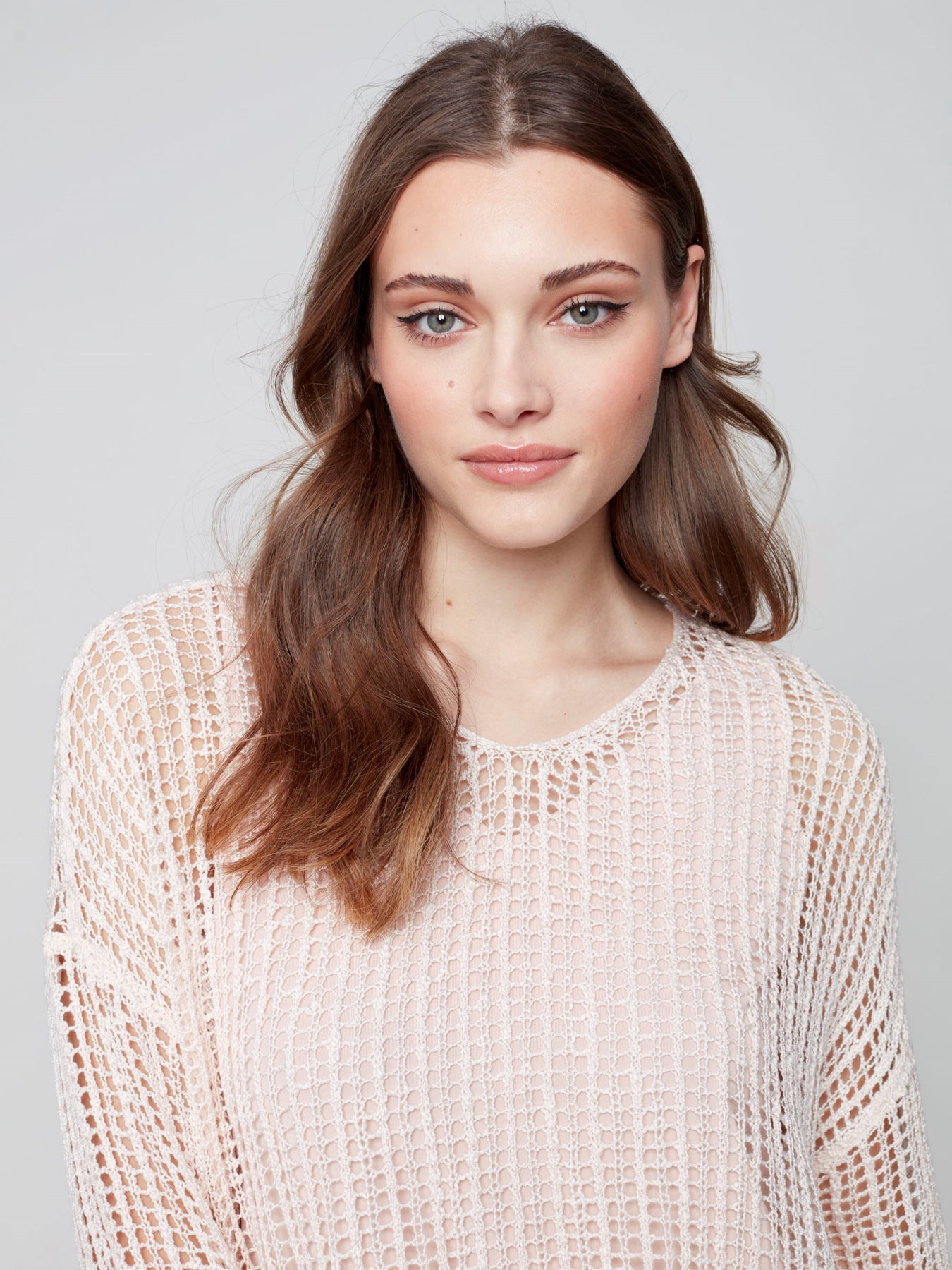 Fishnet Crochet Sweater