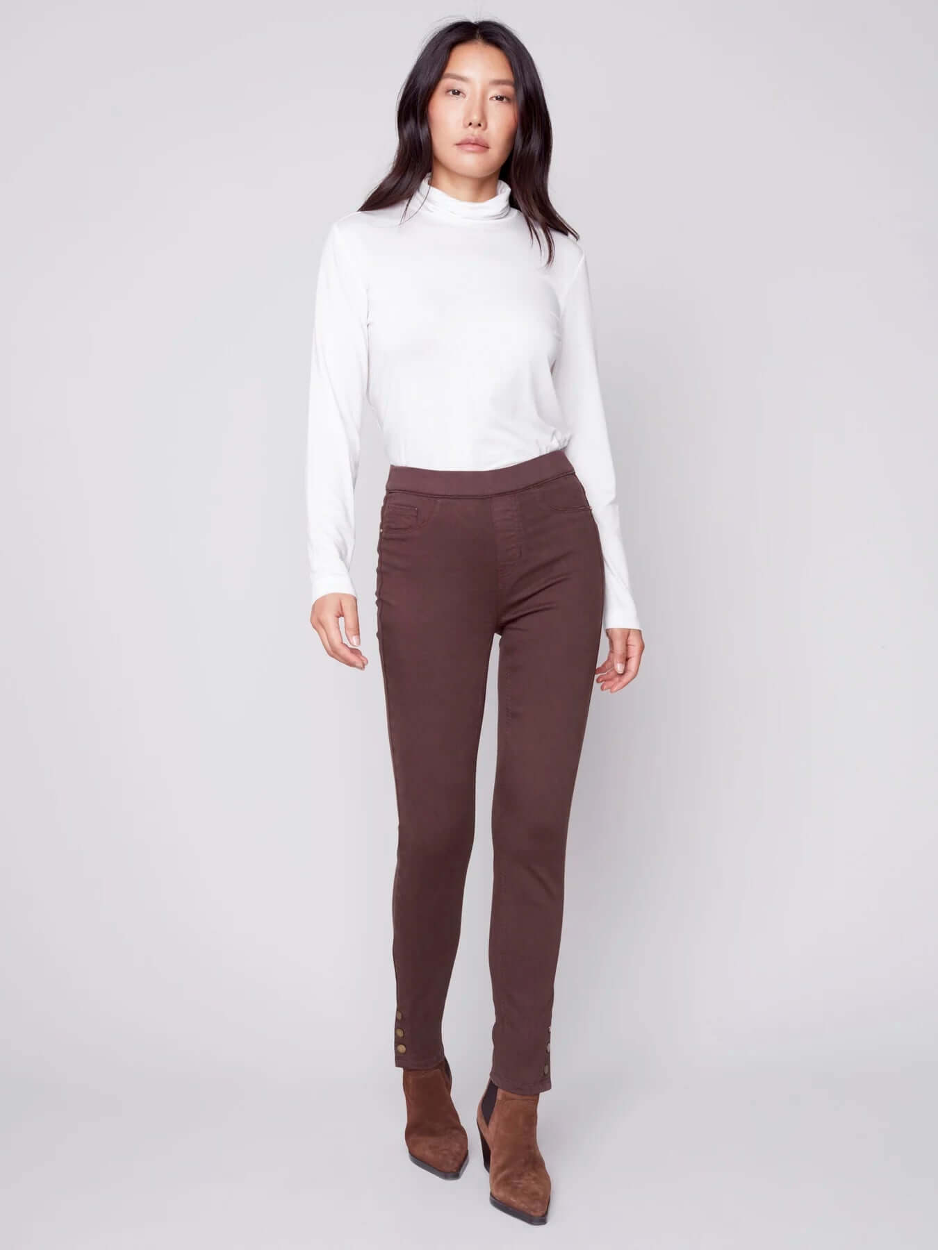 3-Side Snap Twill Pant
