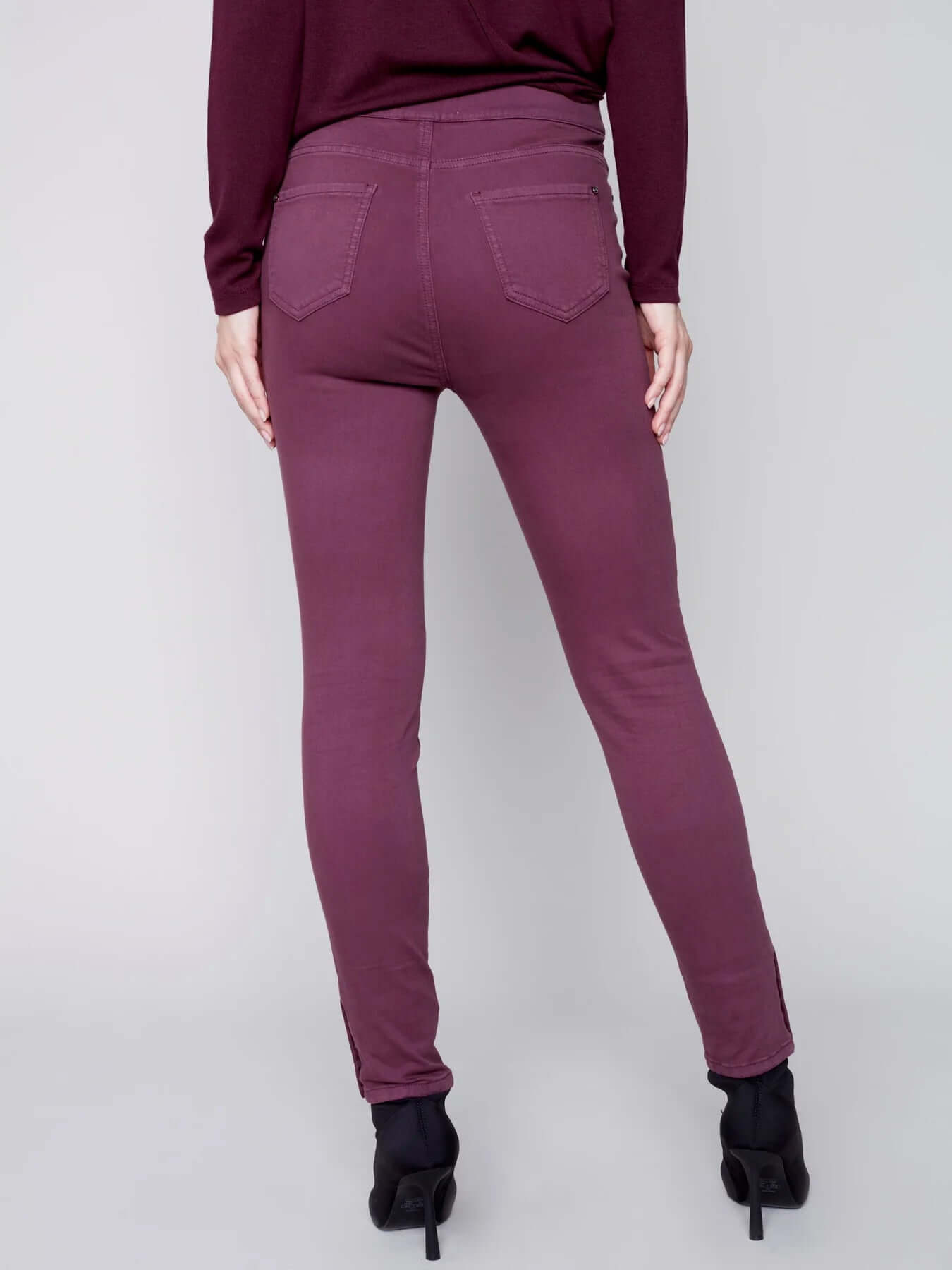 3-Side Snap Twill Pant