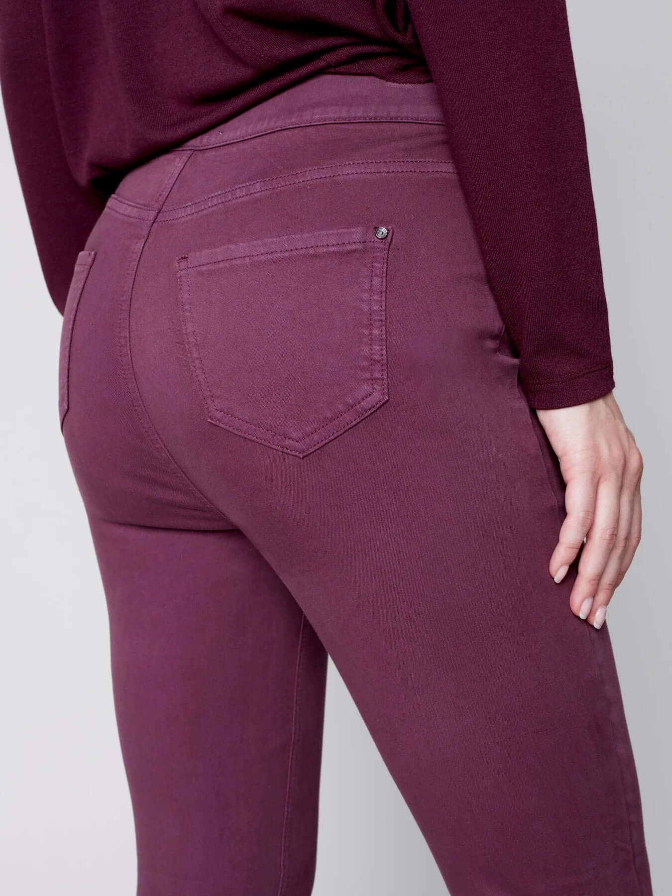 3-Side Snap Twill Pant