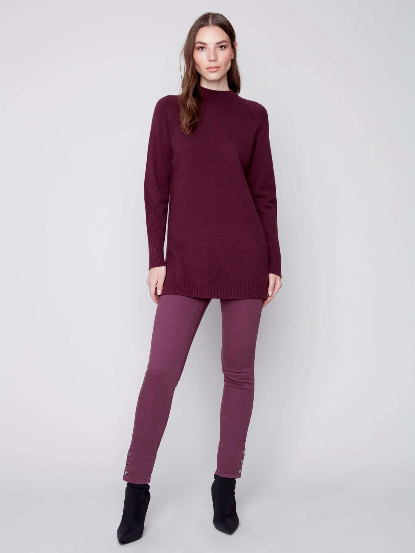 3-Side Snap Twill Pant