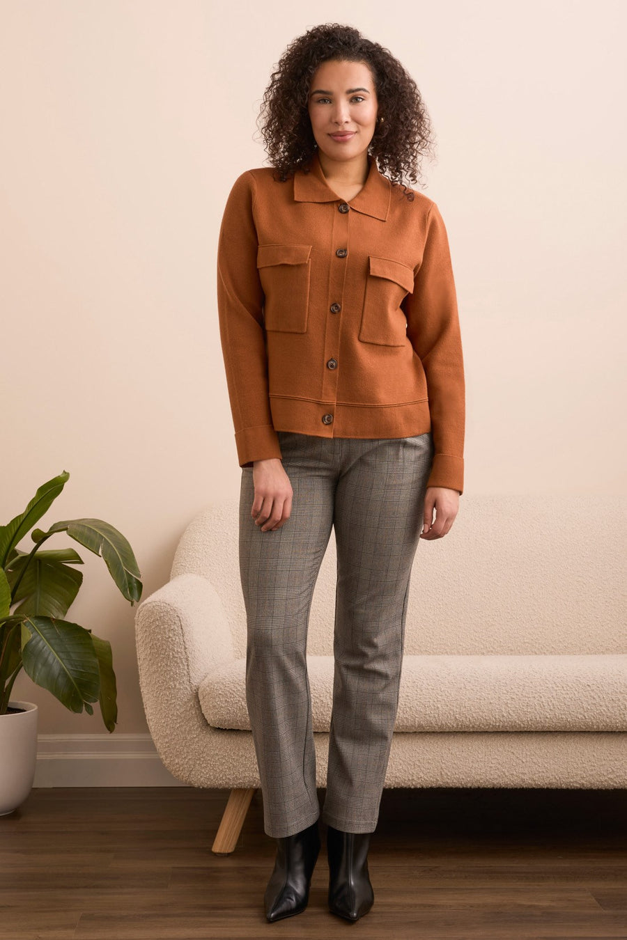 Button Front Cardigan