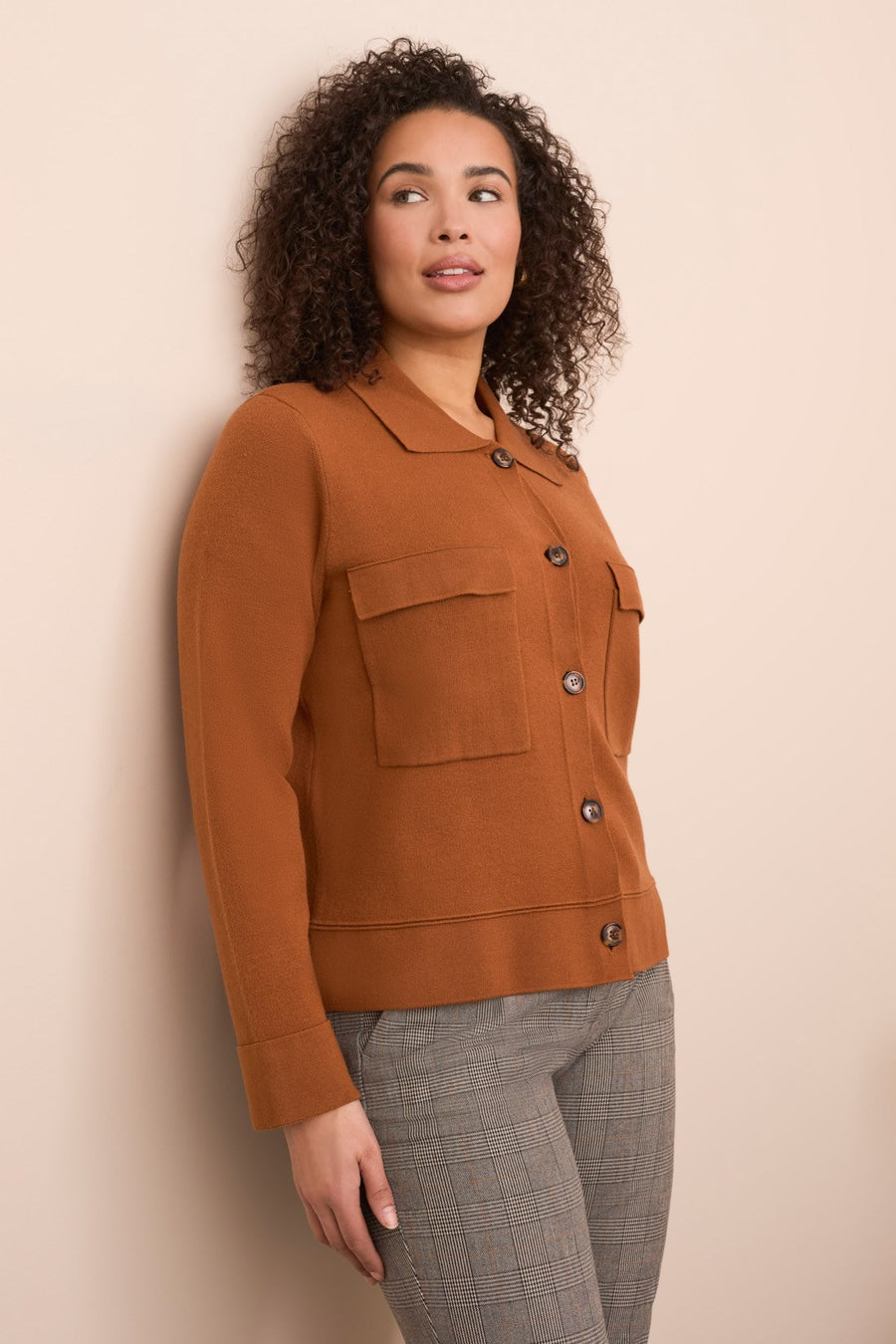 Button Front Cardigan