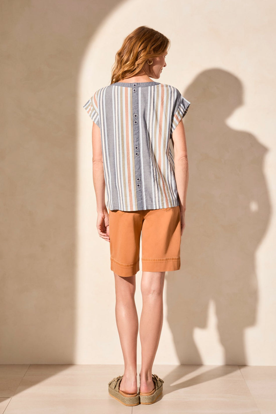 Drop Shoulder Cap Sleeve