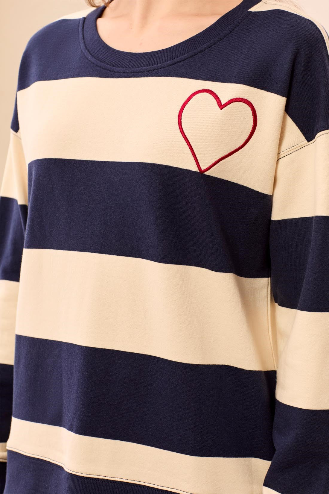 Heart Drop Pullover