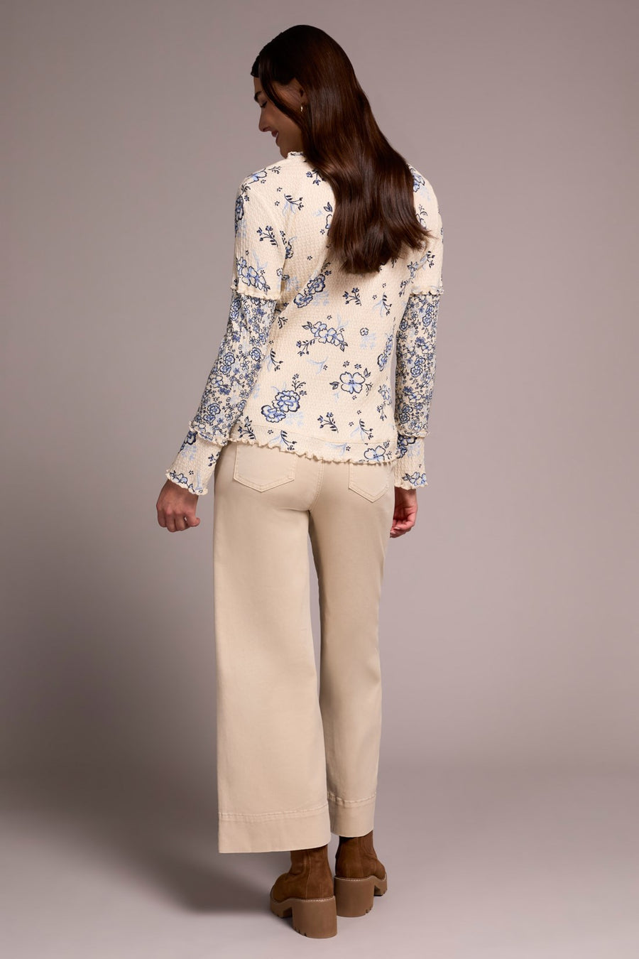 Pointelle Scoop Neck