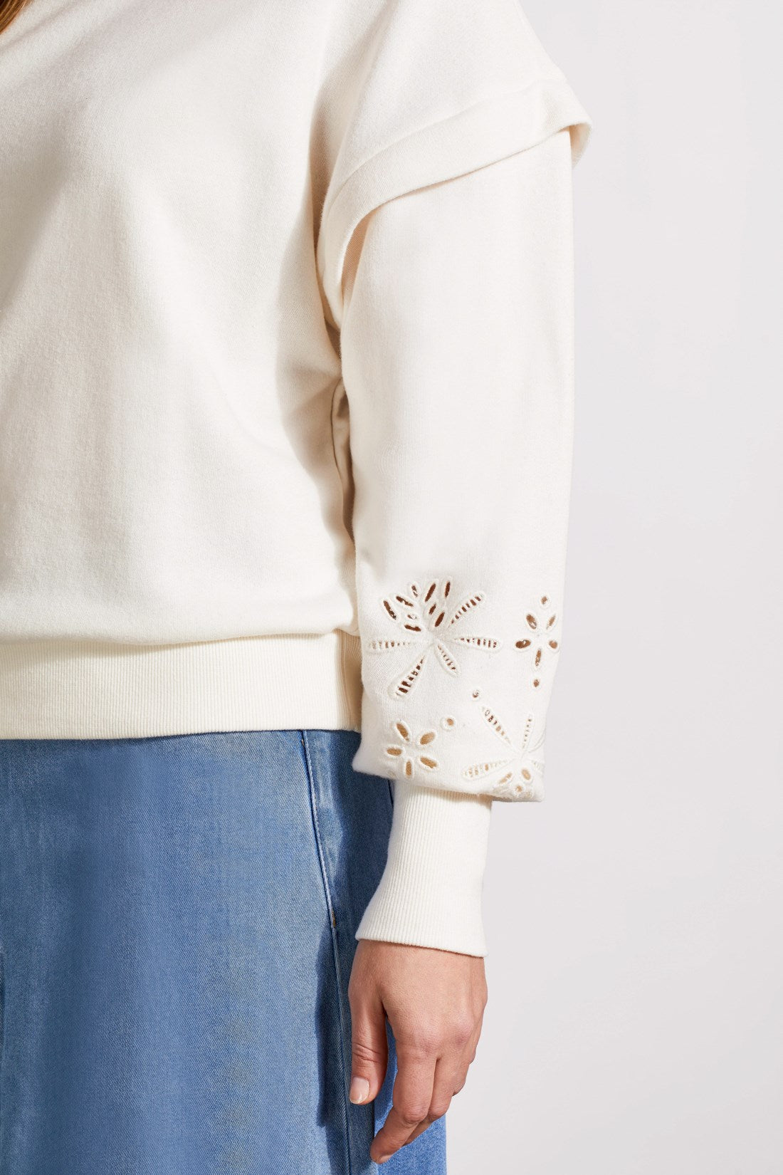 Embellished Crew Neck
