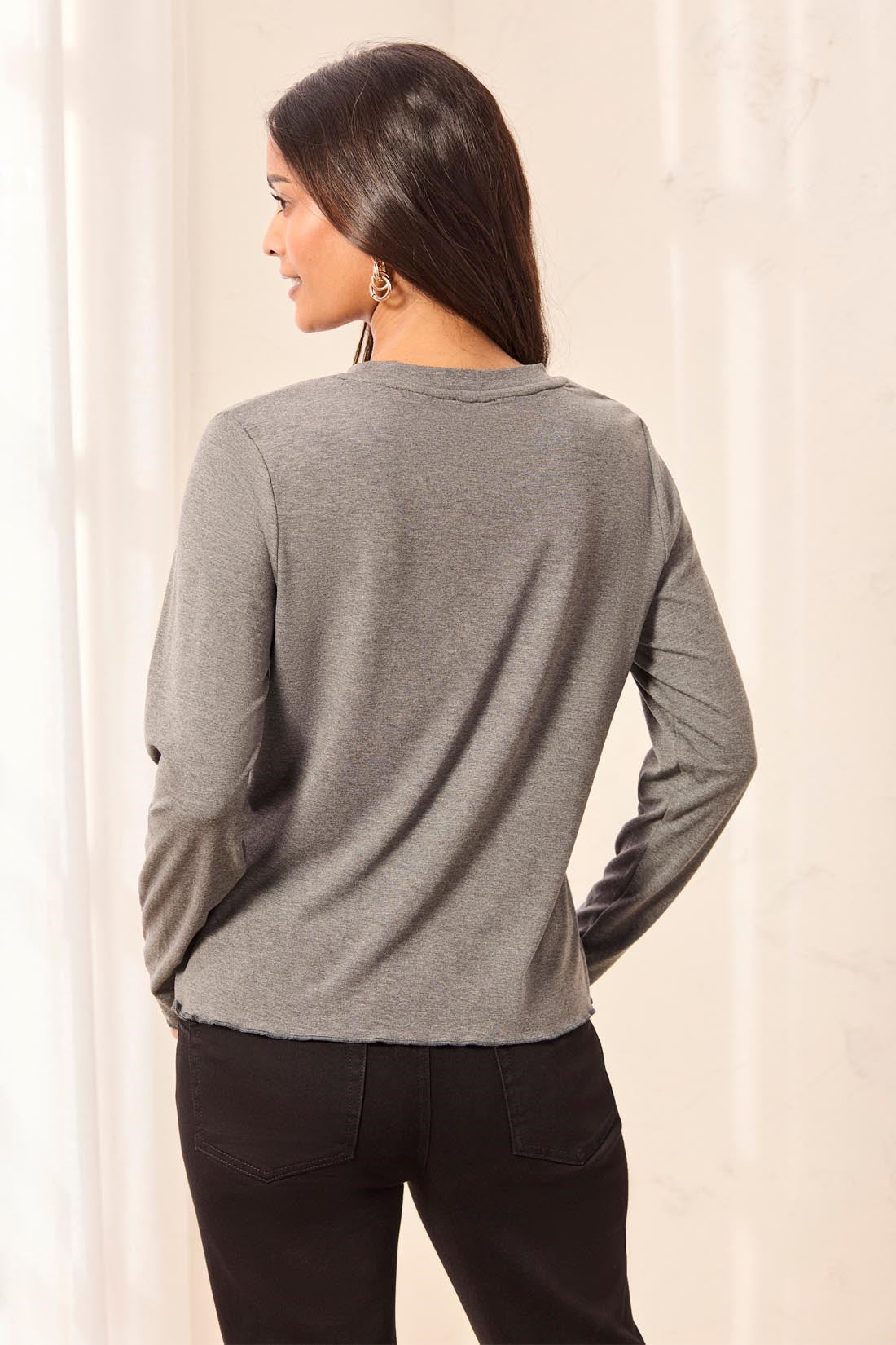 Cuff Knit Top