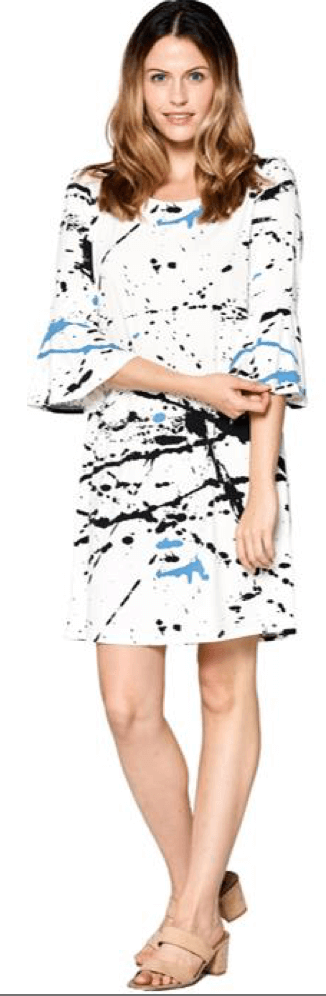 Ralph lauren floral bell cheap sleeve dress