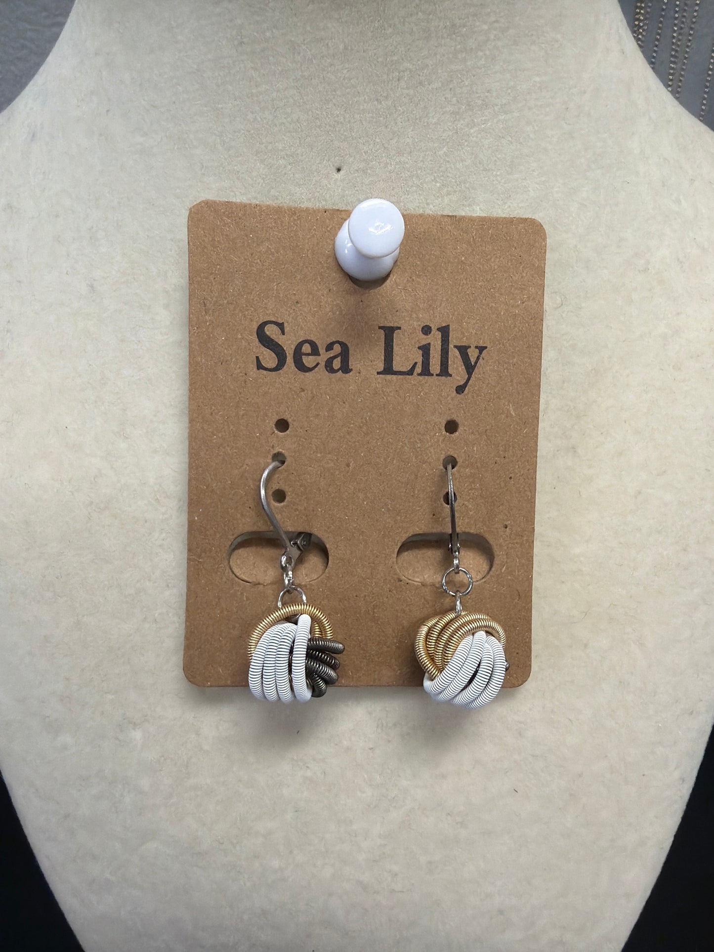 Wire Knot Earring